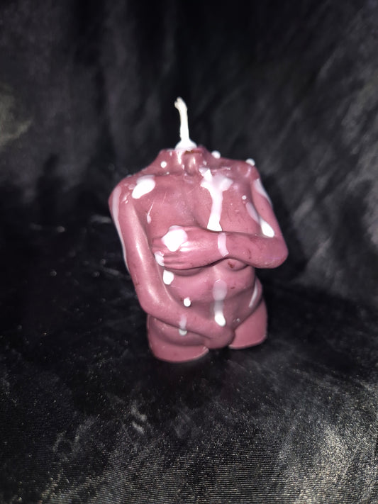 Nud woman Candle