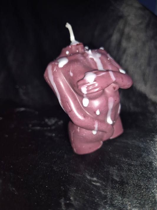 Nud woman Candle
