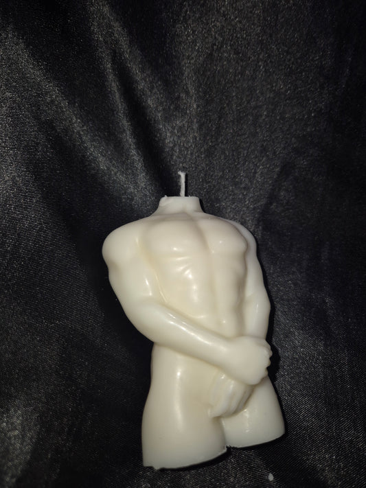 Nud man Candle