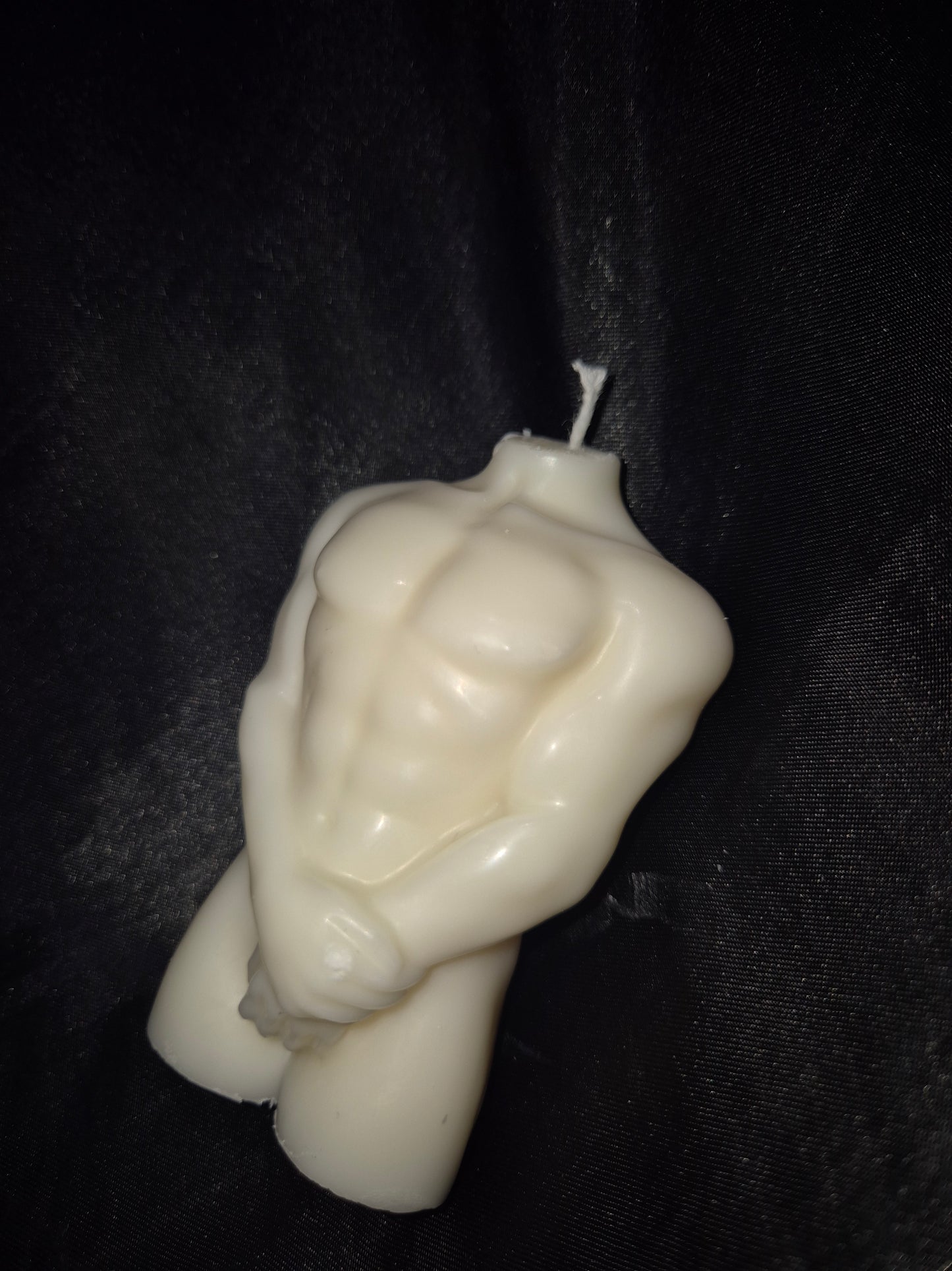 Nud man Candle